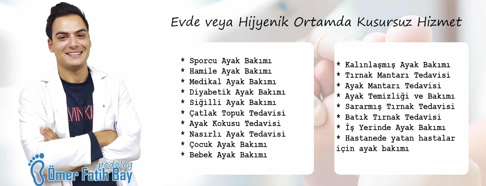 podolog podoterapi ayak sal tedavisi kokusu giderme